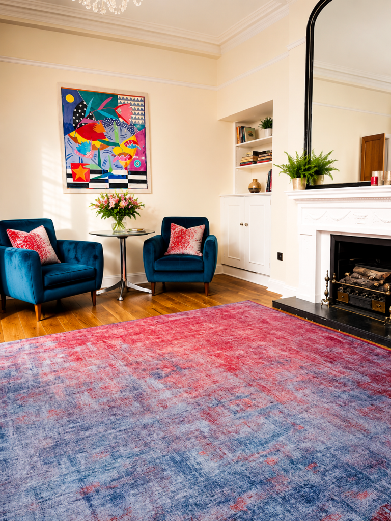 Royal Mile Apartment 3 Lounge two chairs