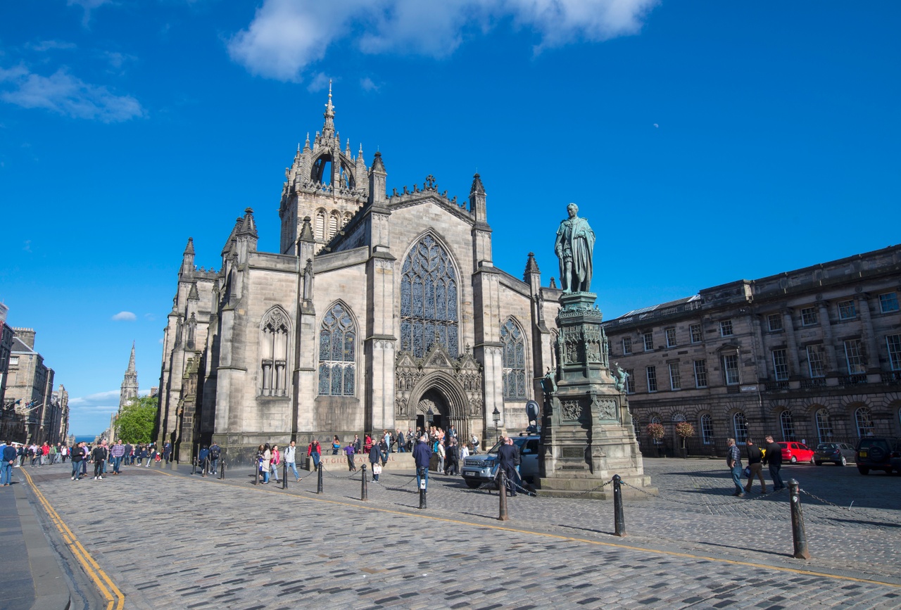 Edinburgh Guide 1 St Giles Cathedral on the Royal Mile, Edinburgh