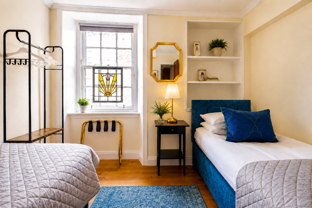 Royal Mile Apartment 11 twin room 1